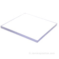 Feuille de plastique en polycarbonate solide transparent Lexan